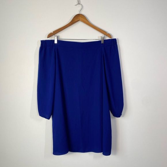 River Island Off-Shoulder Dress Sz 10 - Picture 3 of 10